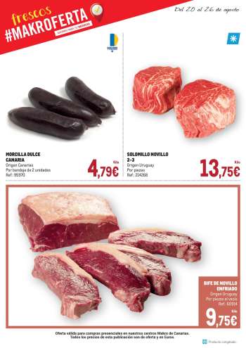 Folleto actual Makro - 20/08/24 - 26/08/24.