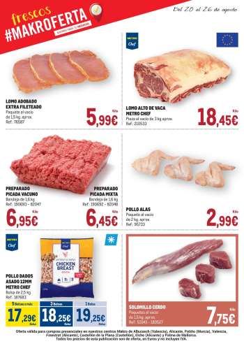 Folleto actual Makro - 20/08/24 - 26/08/24.
