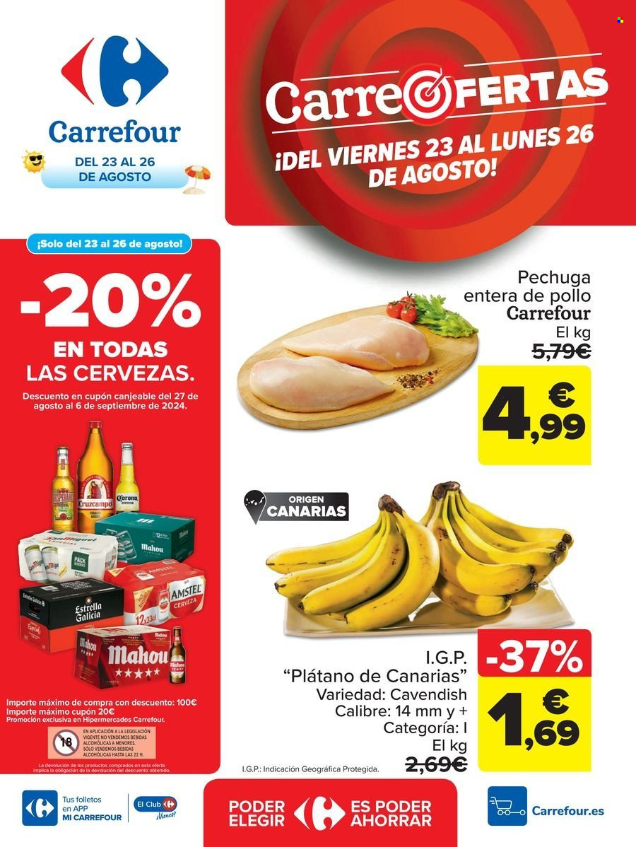 Folleto Carrefour - 23/08/24 - 26/08/24. Página 1