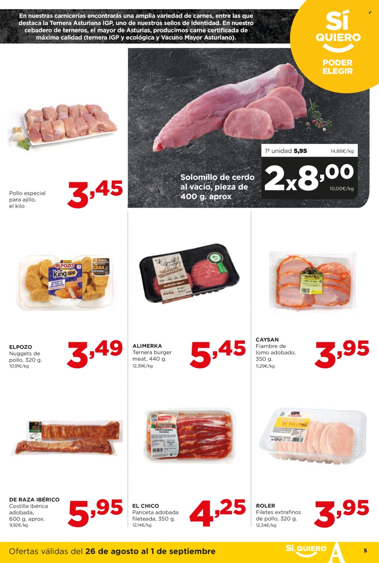 Folleto Alimerka - 26/08/24 - 01/09/24. Página 5