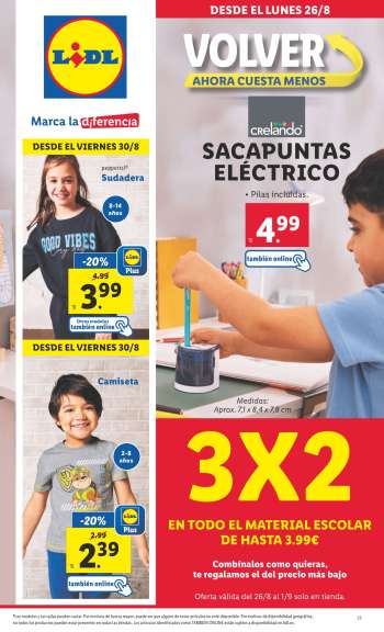 Folleto actual Lidl - 26/08/24 - 01/09/24.