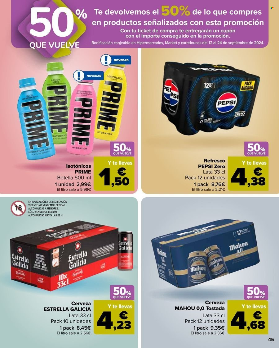 Folleto Carrefour - 27/08/24 - 11/09/24. Página 45