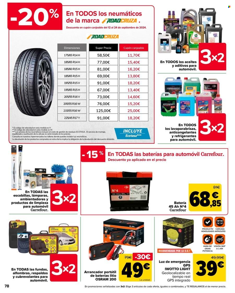Folleto Carrefour - 27/08/24 - 11/09/24. Página 78