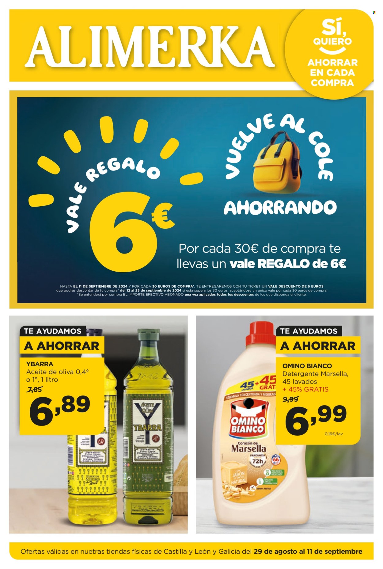 Folleto Alimerka - 29/08/24 - 11/09/24. Página 1