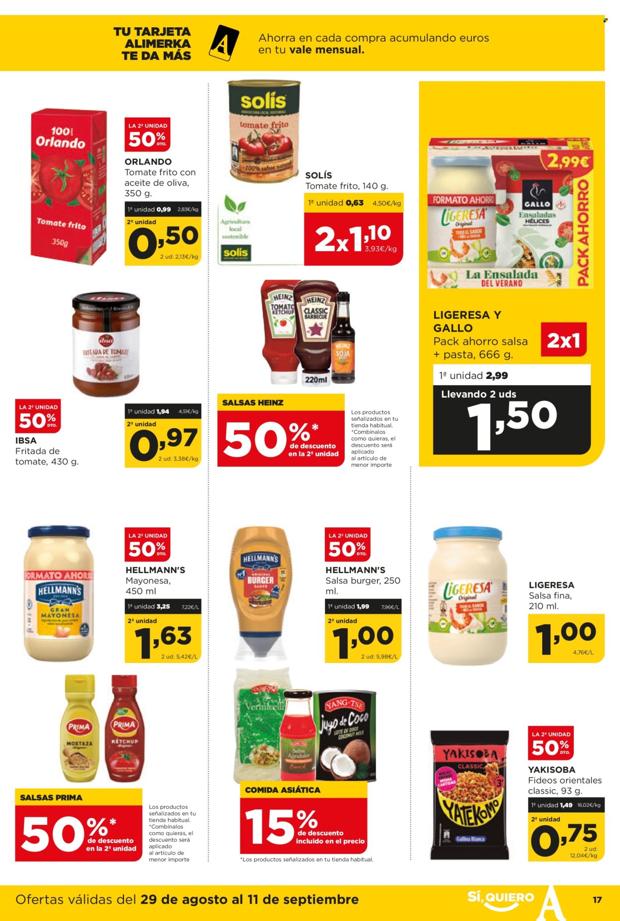 Folleto Alimerka - 29/08/24 - 11/09/24. Página 18
