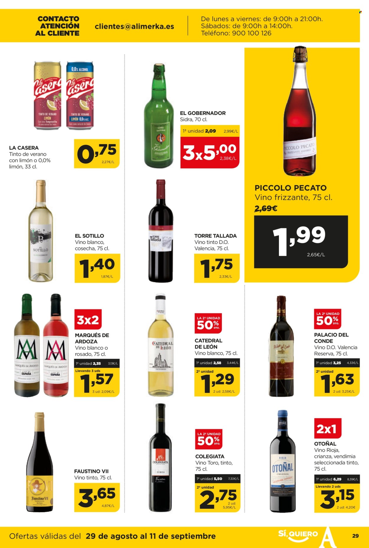 Folleto Alimerka - 29/08/24 - 11/09/24. Página 30