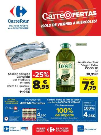 Folleto actual Carrefour - 30/08/24 - 04/09/24.