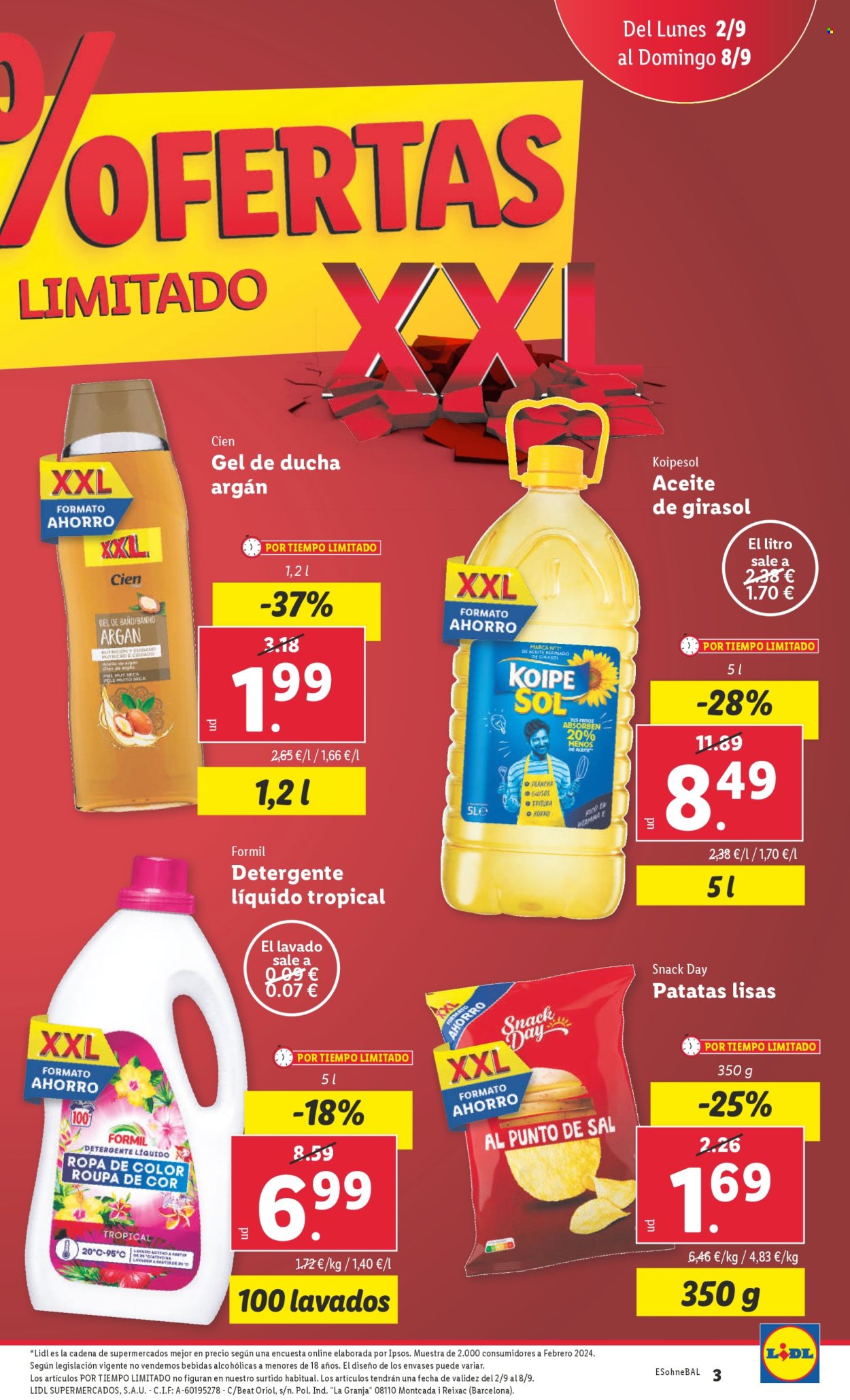 Folleto Lidl - 02/09/24 - 08/09/24. Página 3