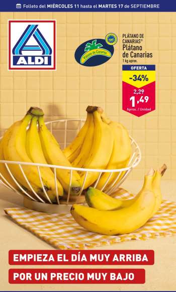 Folleto actual Aldi - 11/09/24 - 17/09/24.