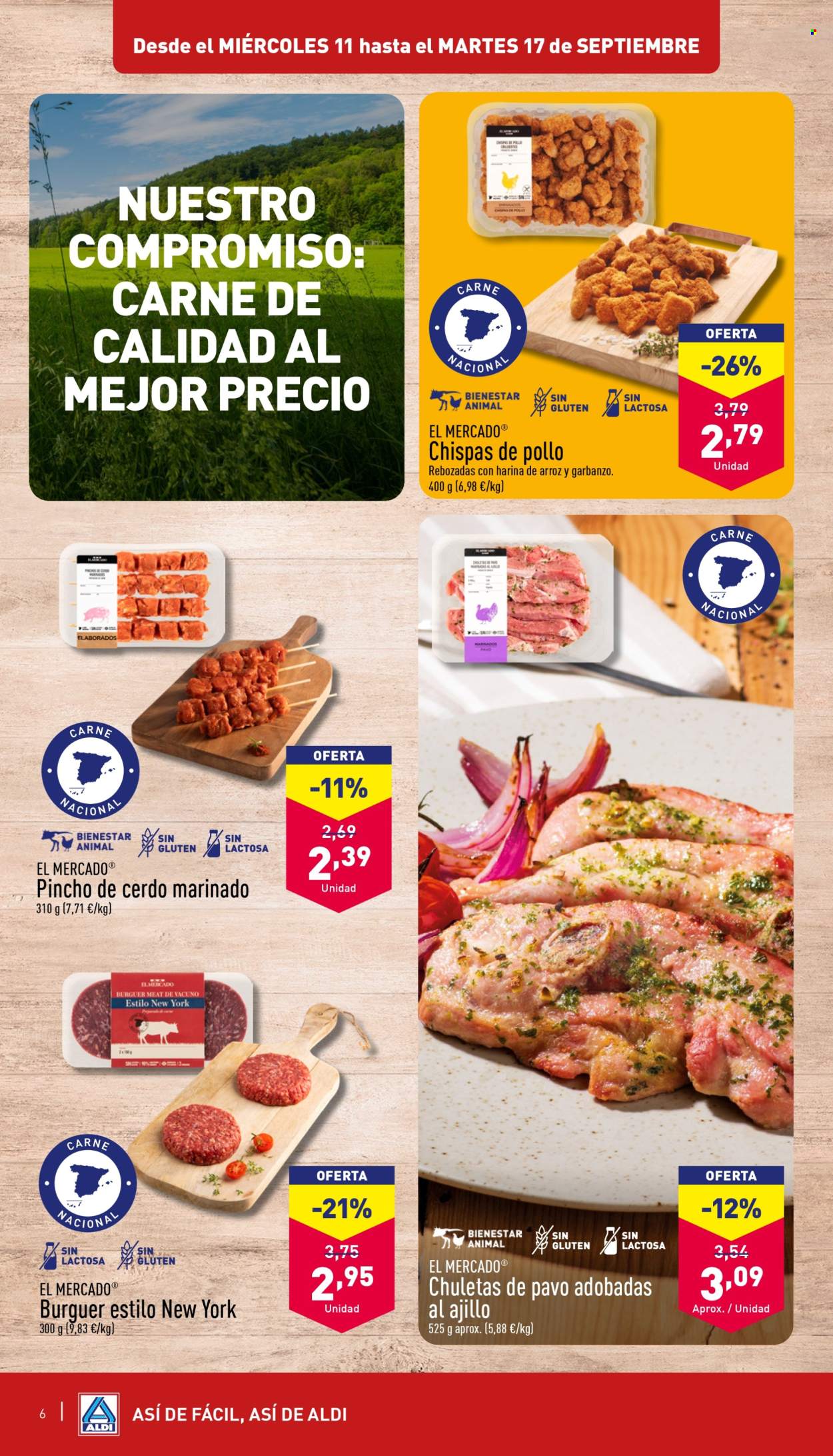 Folleto Aldi - 11/09/24 - 17/09/24. Página 6