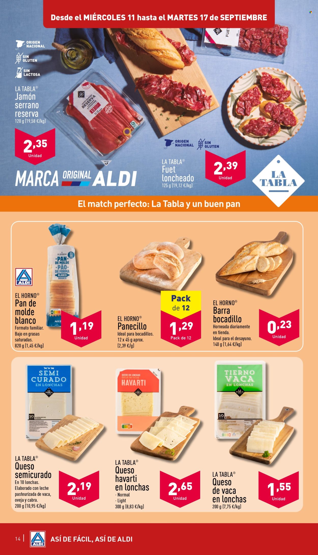 Folleto Aldi - 11/09/24 - 17/09/24. Página 14