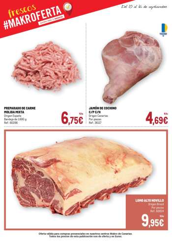 Folleto actual Makro - 10/09/24 - 16/09/24.