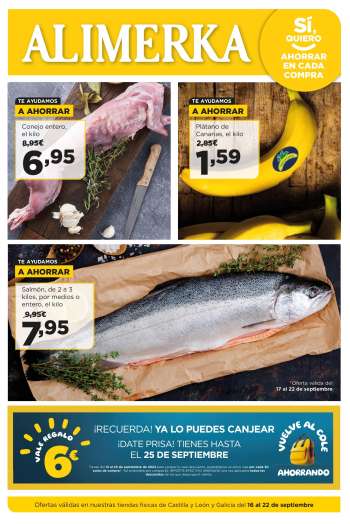Folleto actual Alimerka - 16/09/24 - 22/09/24.