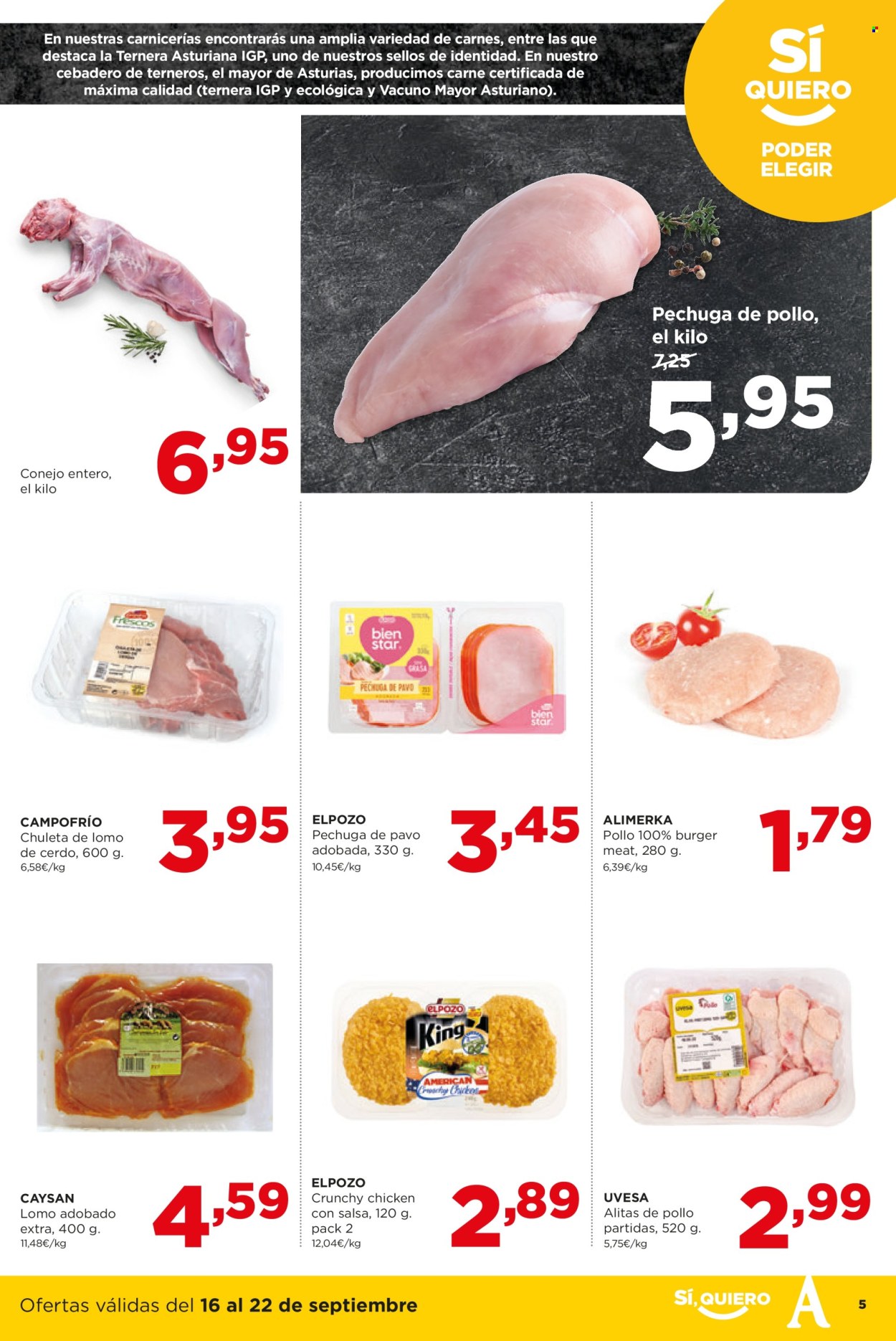 Folleto Alimerka - 16/09/24 - 22/09/24. Página 5