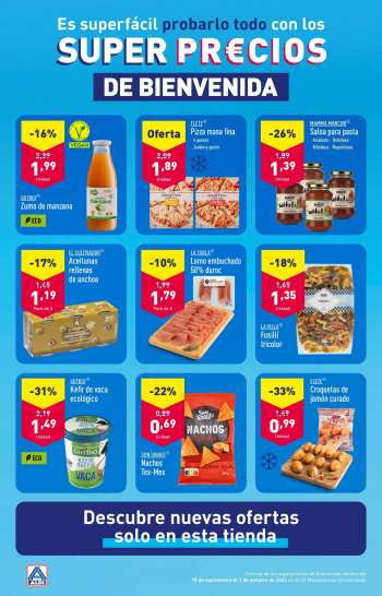 Folleto actual Aldi - 18/09/24 - 01/10/24.