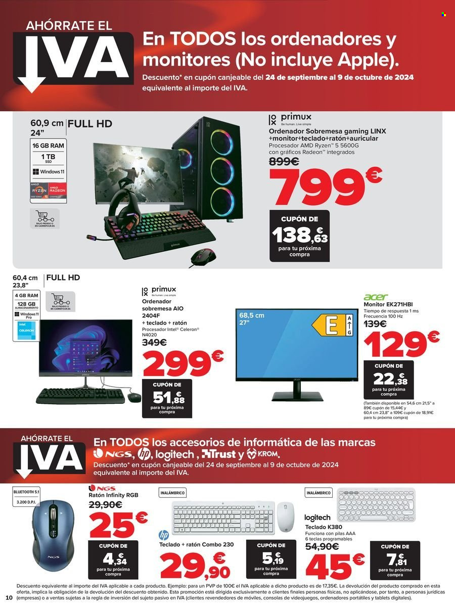 Folleto Carrefour - 17/09/24 - 23/09/24. Página 10