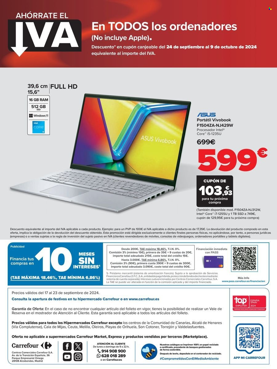 Folleto Carrefour - 17/09/24 - 23/09/24. Página 17