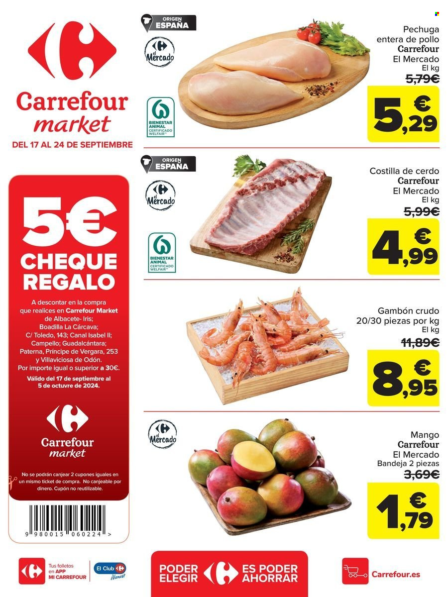 Folleto Carrefour - 17/09/24 - 24/09/24. Página 1