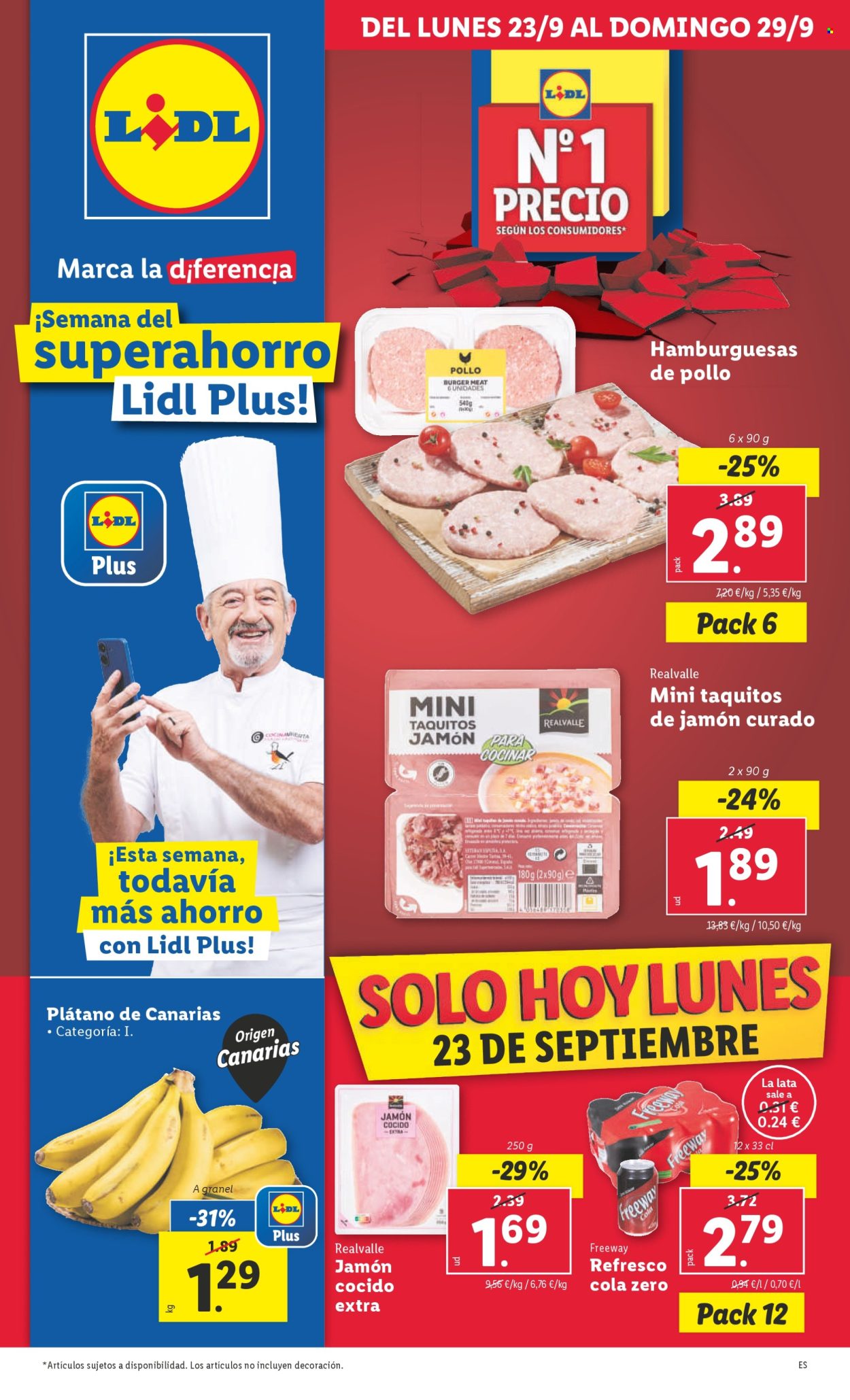 Folleto Lidl - 23/09/24 - 29/09/24. Página 1