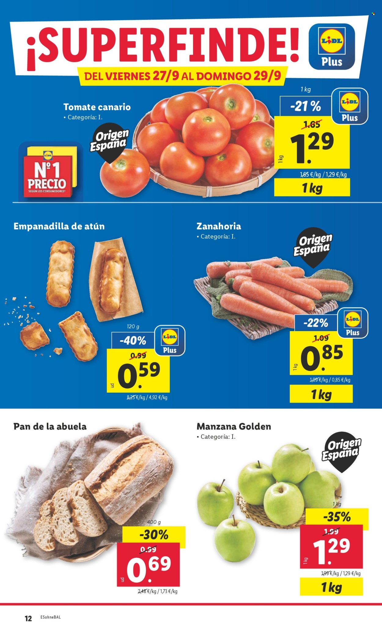Folleto Lidl - 23/09/24 - 29/09/24. Página 12