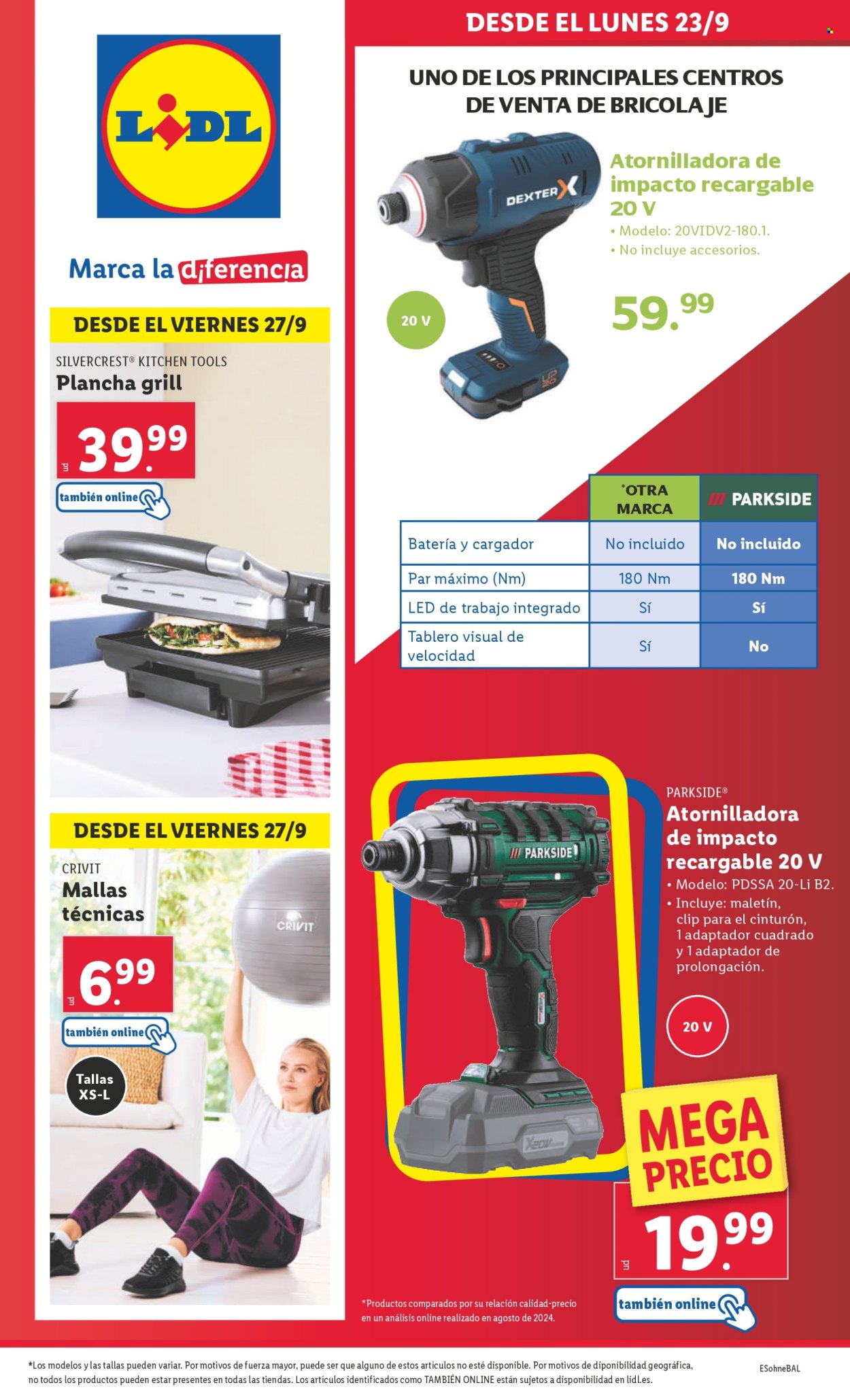 Folleto Lidl - 23/09/24 - 29/09/24. Página 25