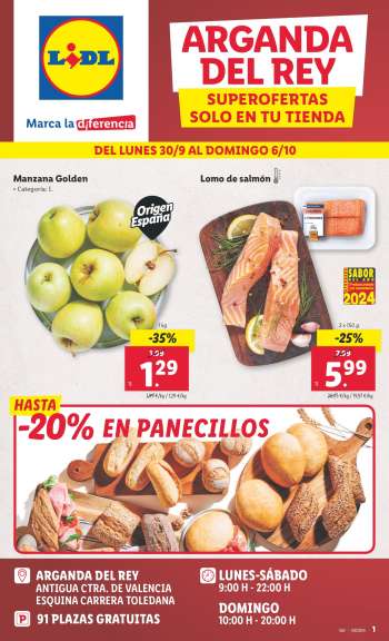 Folleto actual Lidl - 30/09/24 - 06/10/24.