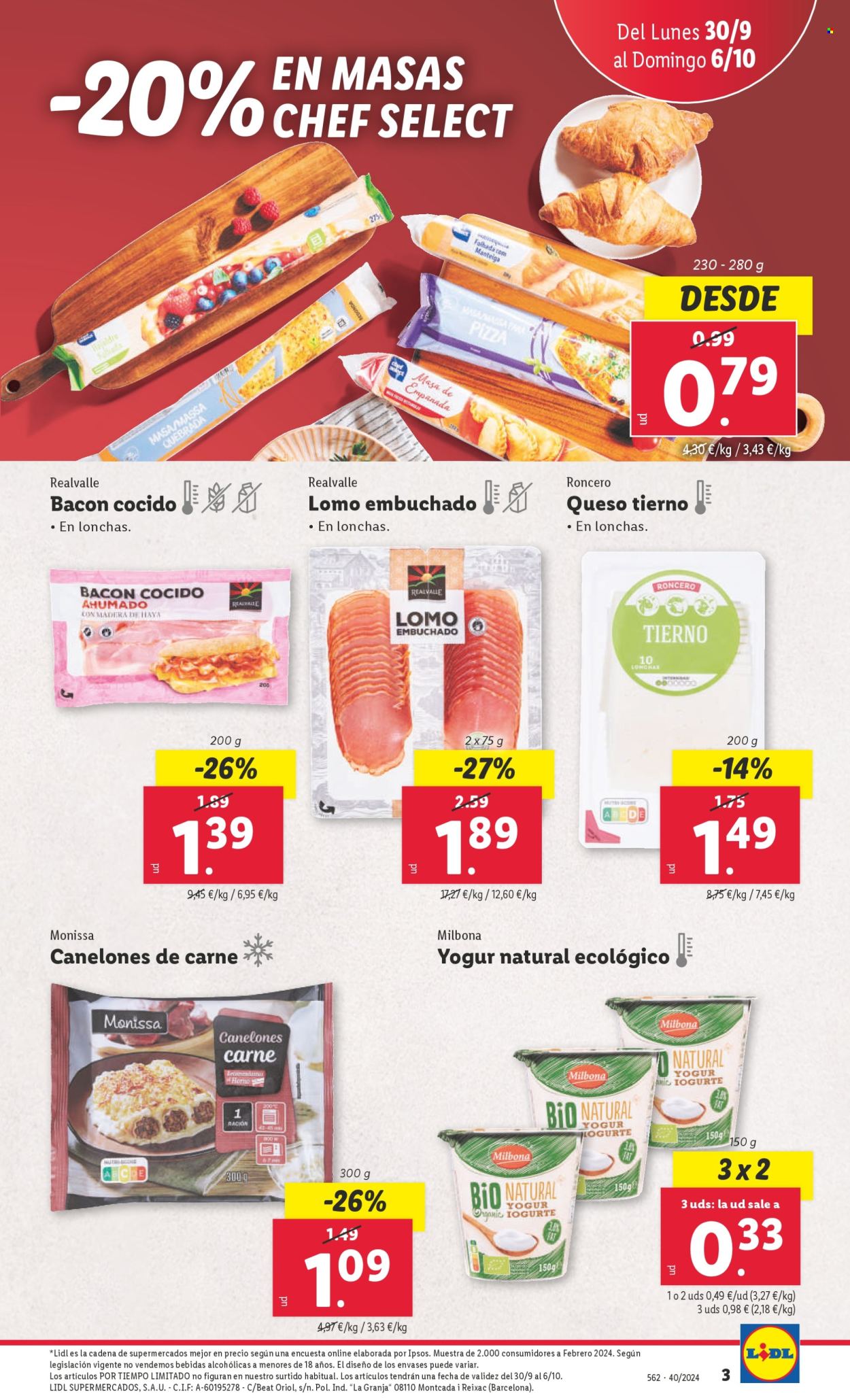 Folleto Lidl - 30/09/24 - 06/10/24. Página 3