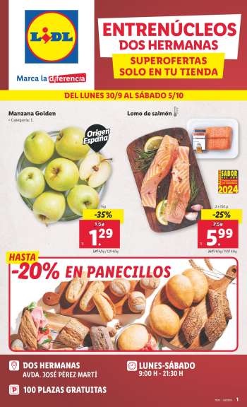 Folleto actual Lidl - 30/09/24 - 06/10/24.