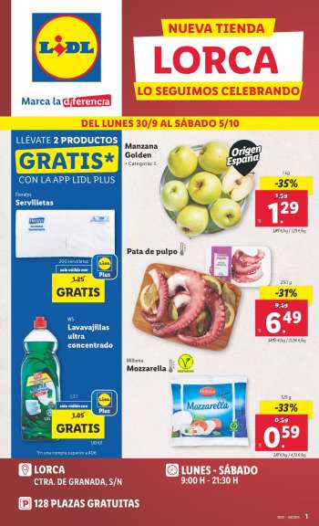 Folleto actual Lidl - 30/09/24 - 06/10/24.