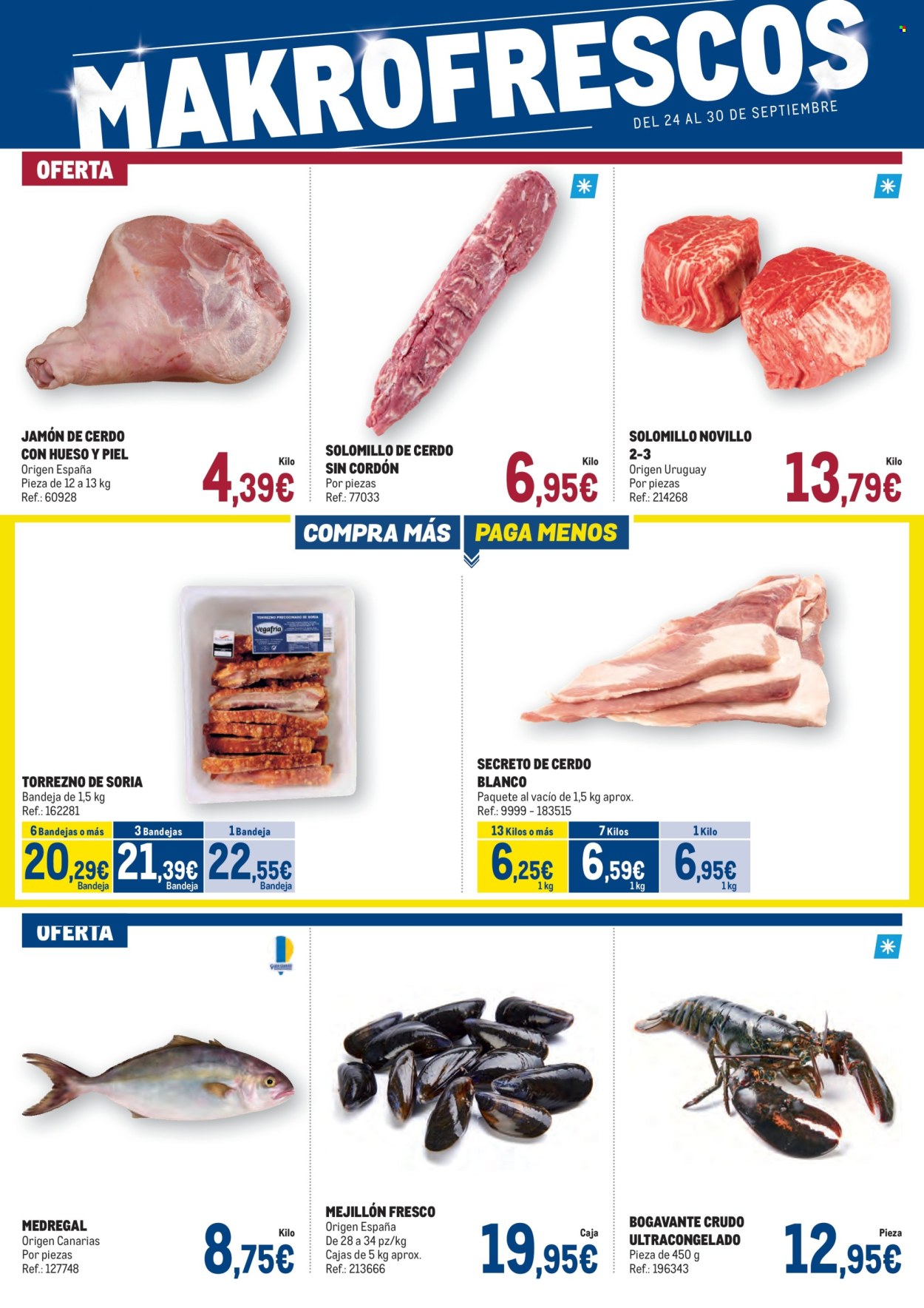 Folleto Makro - 24/09/24 - 30/09/24. Página 1