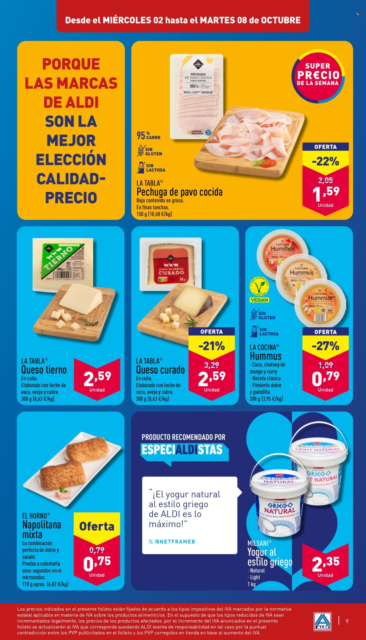 Folleto Aldi - 02/10/24 - 08/10/24. Página 9