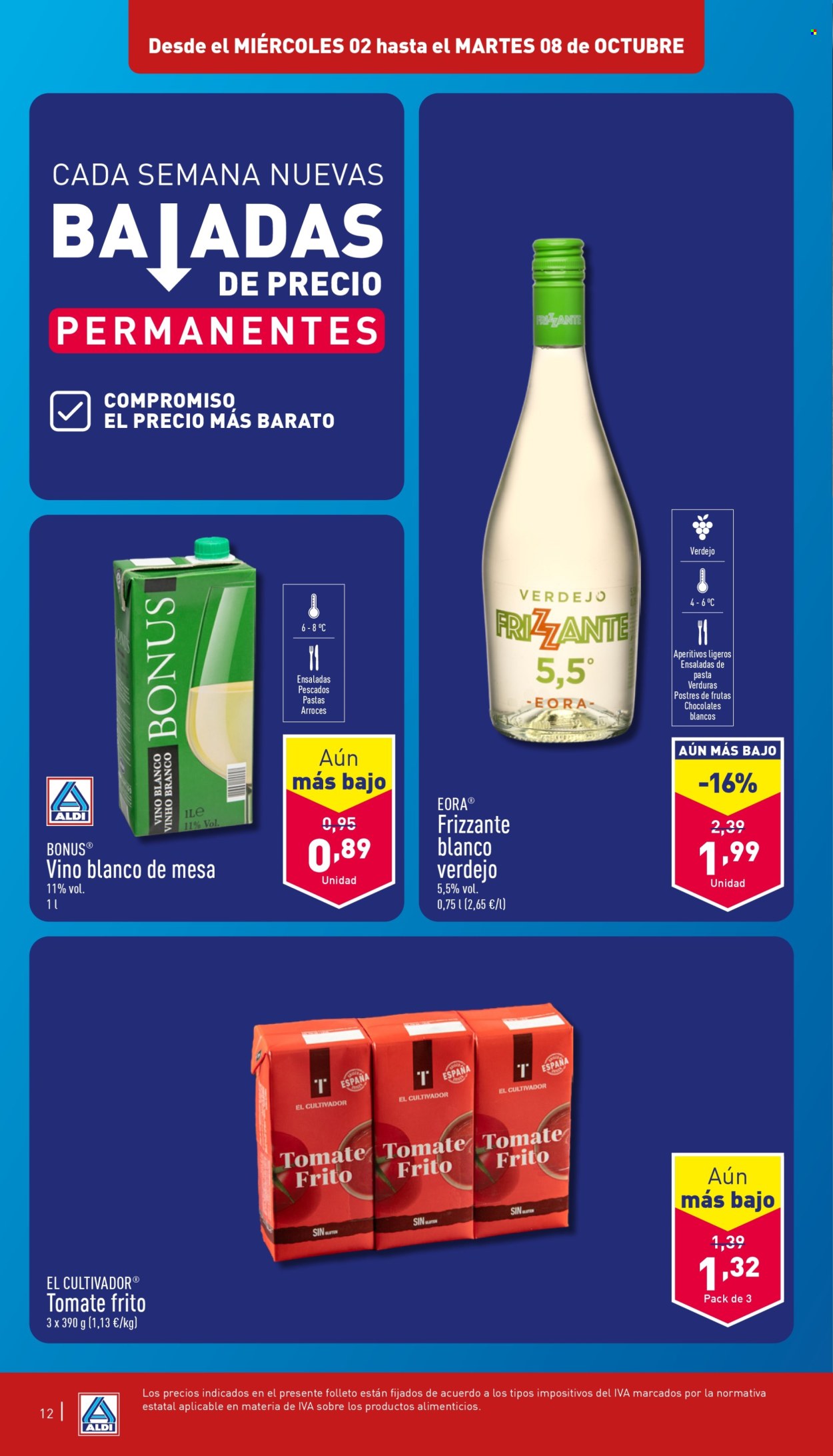 Folleto Aldi - 02/10/24 - 08/10/24. Página 12