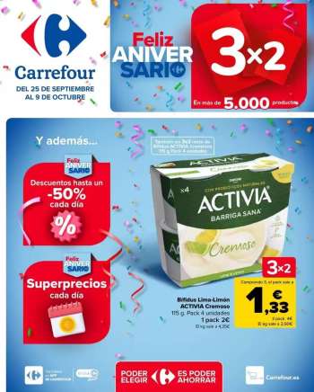 Folleto actual Carrefour - 25/09/24 - 09/10/24.