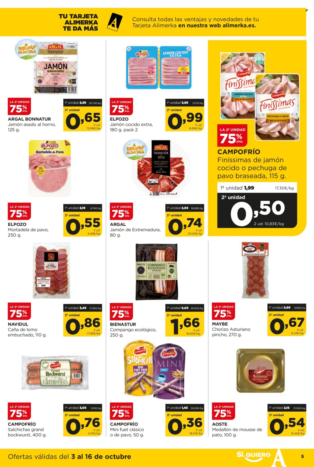 Folleto Alimerka - 03/10/24 - 16/10/24. Página 5