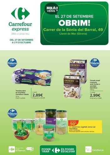 Folleto actual Carrefour - 27/09/24 - 11/10/24.