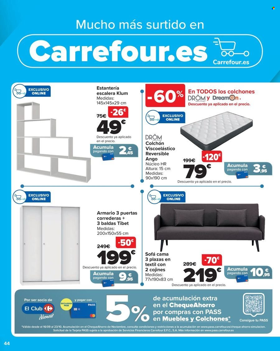 Folleto Carrefour - 24/09/24 - 23/10/24. Página 44