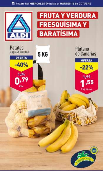 Folleto actual Aldi - 09/10/24 - 15/10/24.