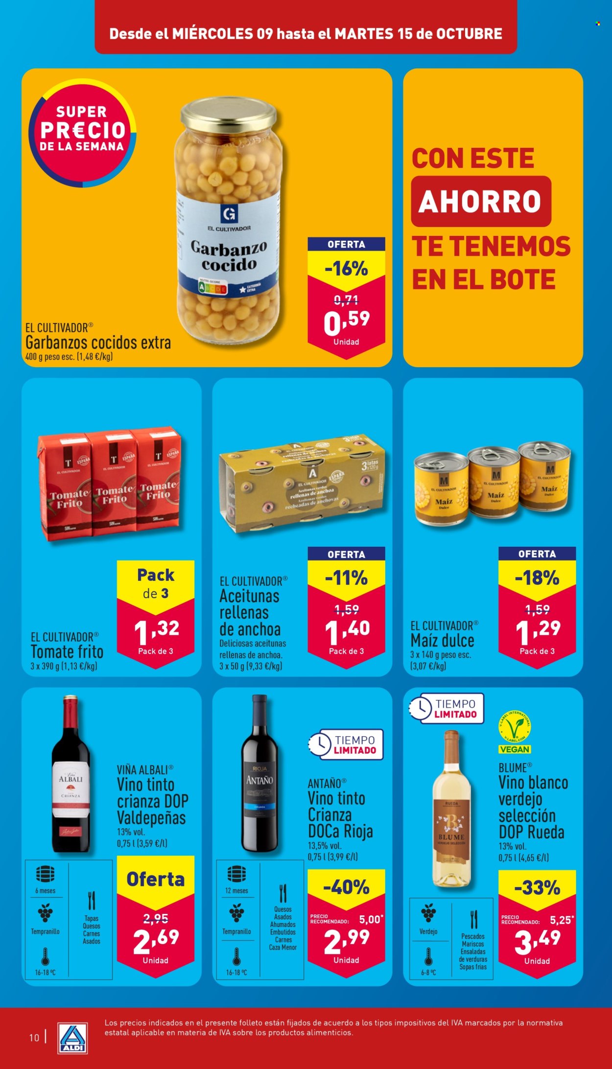 Folleto Aldi - 09/10/24 - 15/10/24. Página 10