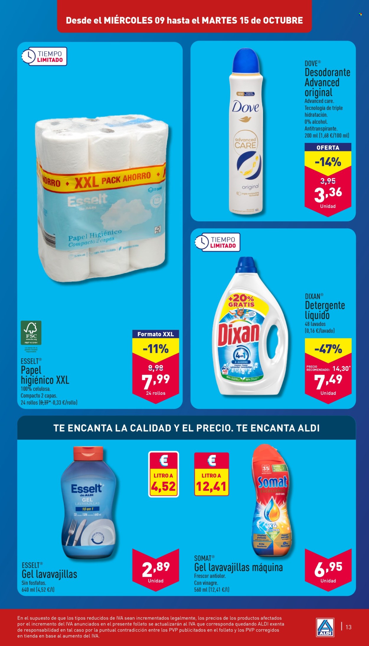 Folleto Aldi - 09/10/24 - 15/10/24. Página 13