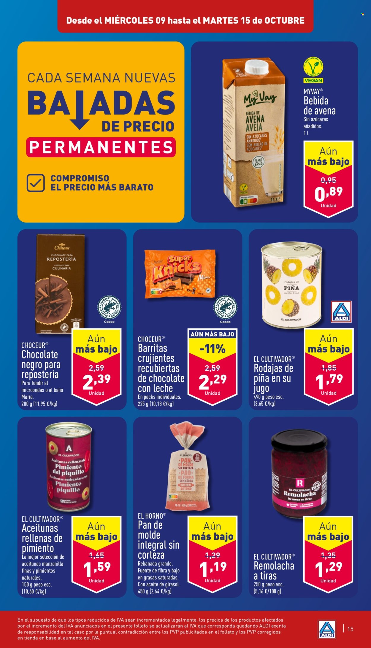 Folleto Aldi - 09/10/24 - 15/10/24. Página 15