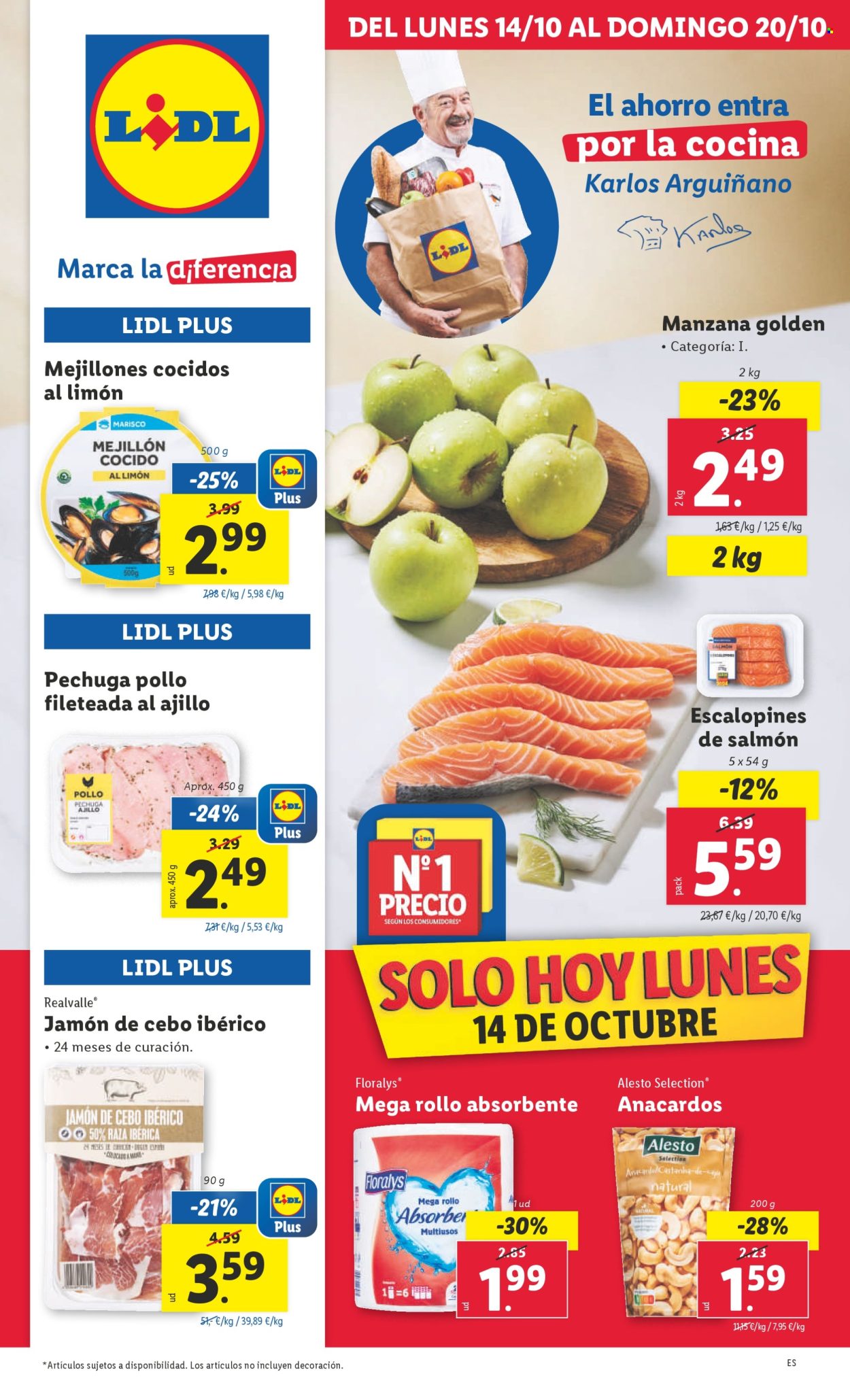 Folleto Lidl - 14/10/24 - 20/10/24. Página 1