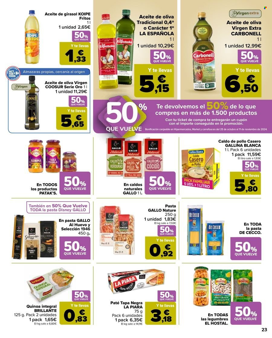 Folleto Carrefour - 10/10/24 - 24/10/24. Página 23