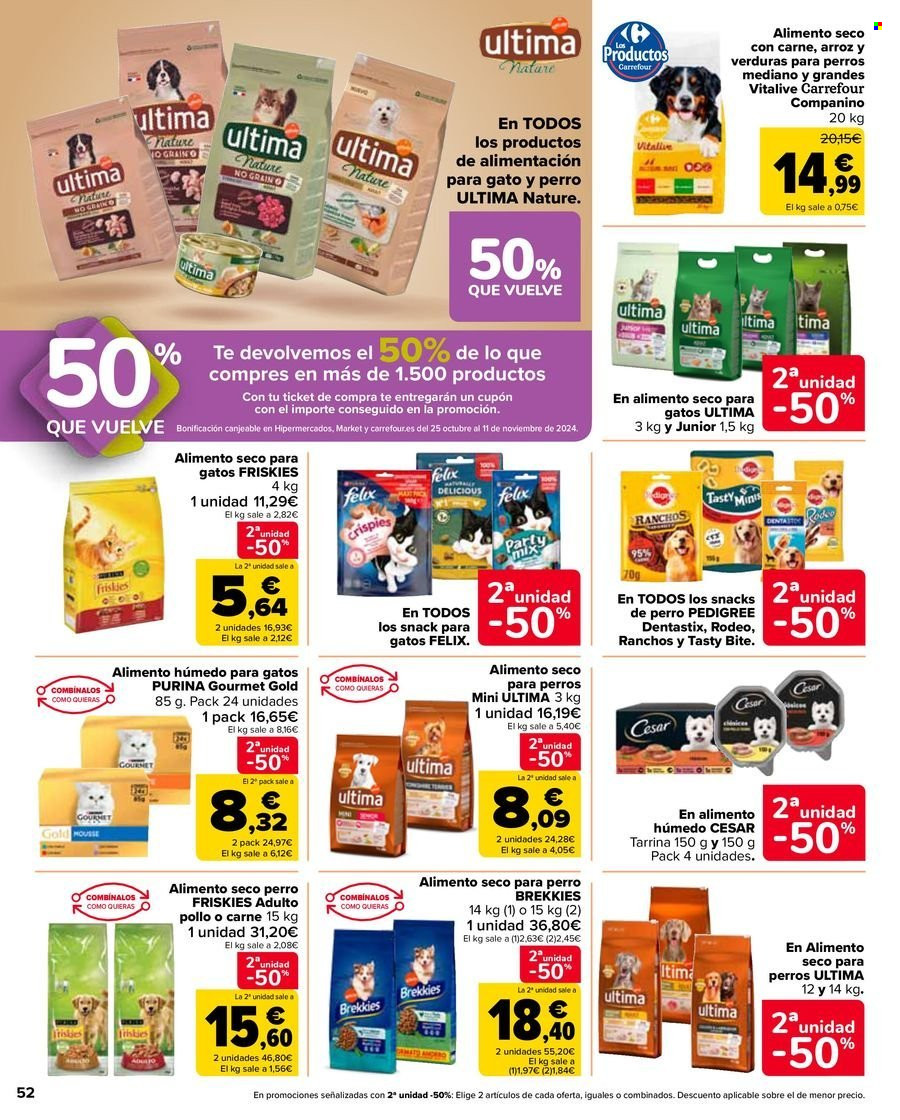 Folleto Carrefour - 10/10/24 - 24/10/24. Página 52