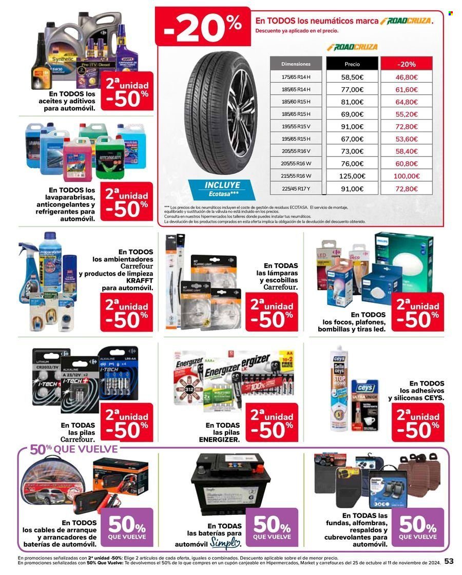 Folleto Carrefour - 10/10/24 - 24/10/24. Página 53