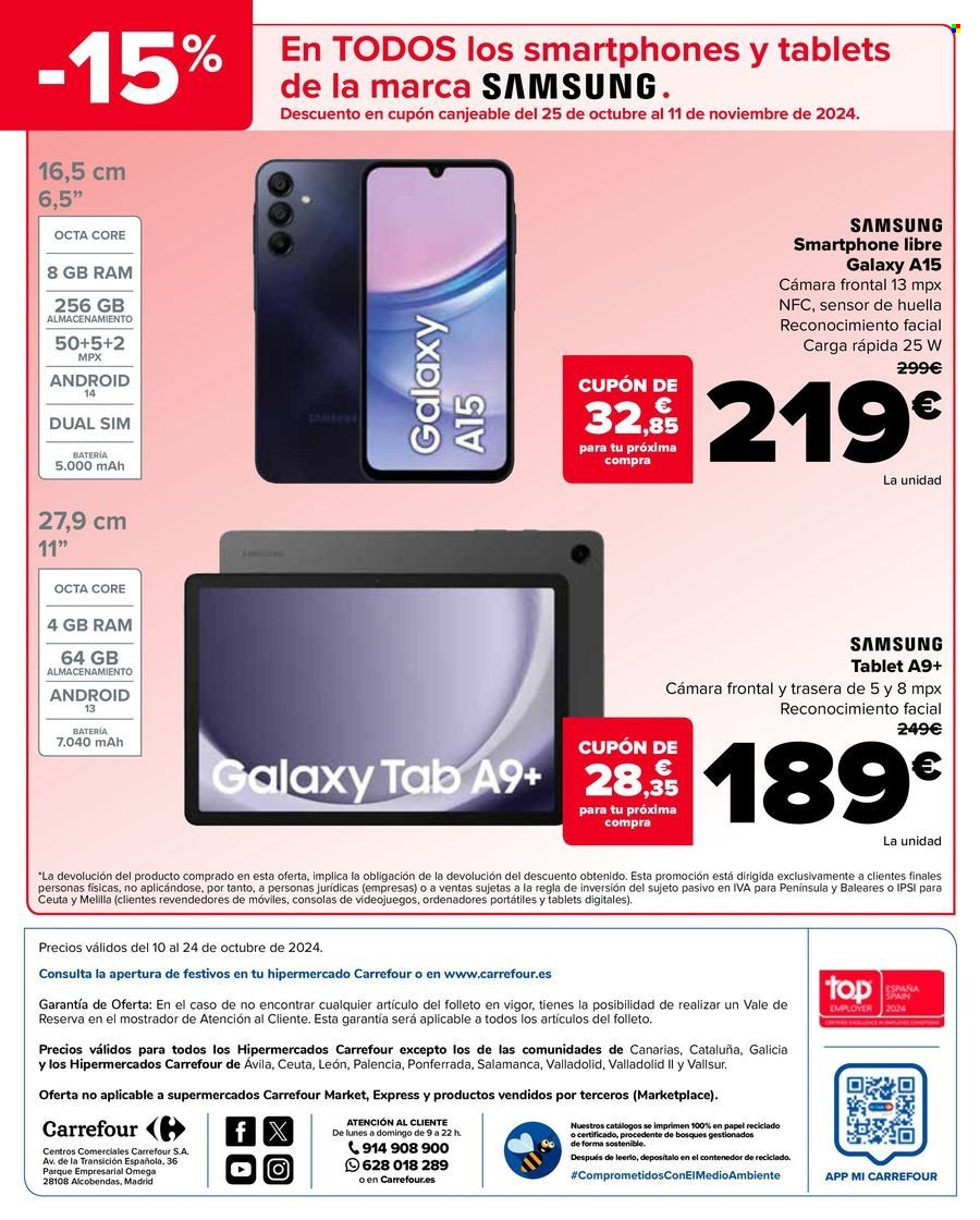 Folleto Carrefour - 10/10/24 - 24/10/24. Página 74