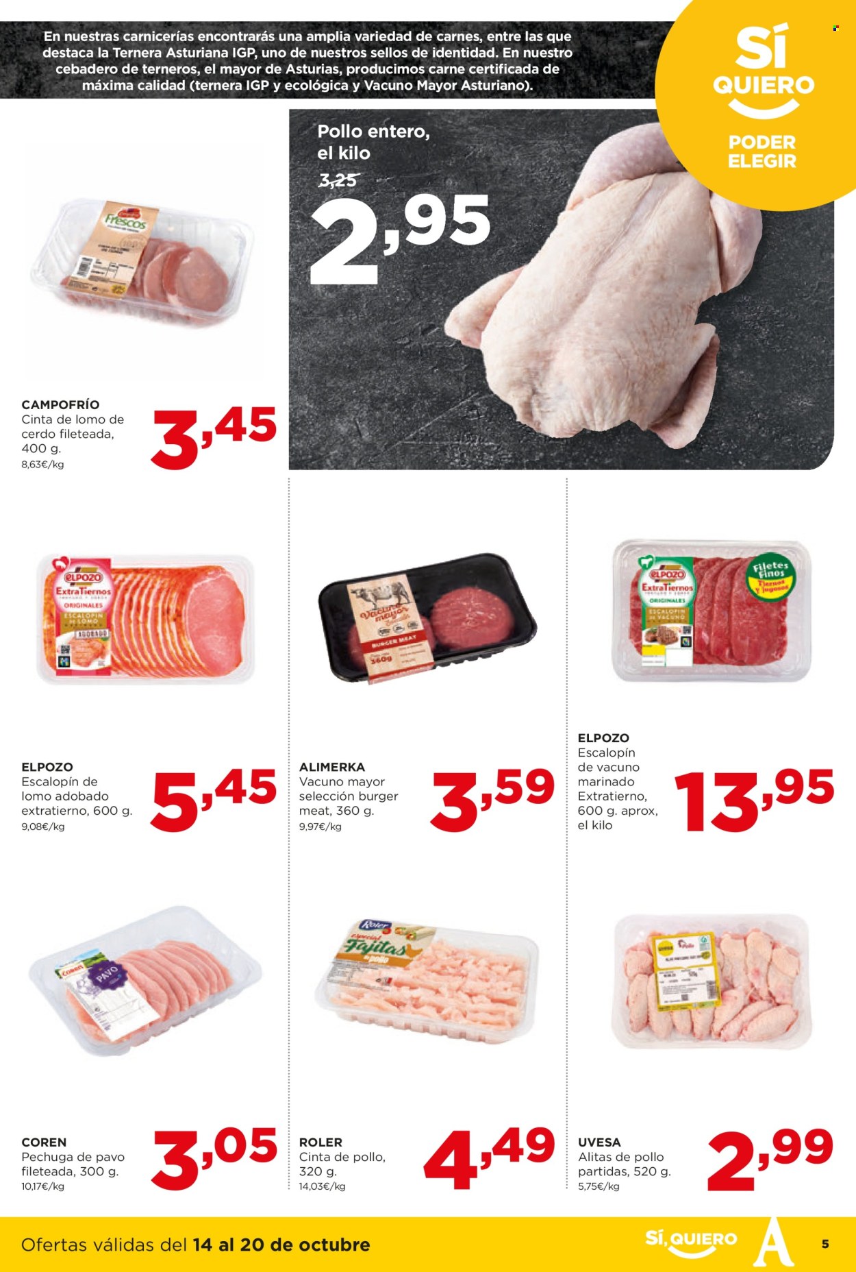 Folleto Alimerka - 14/10/24 - 20/10/24. Página 5