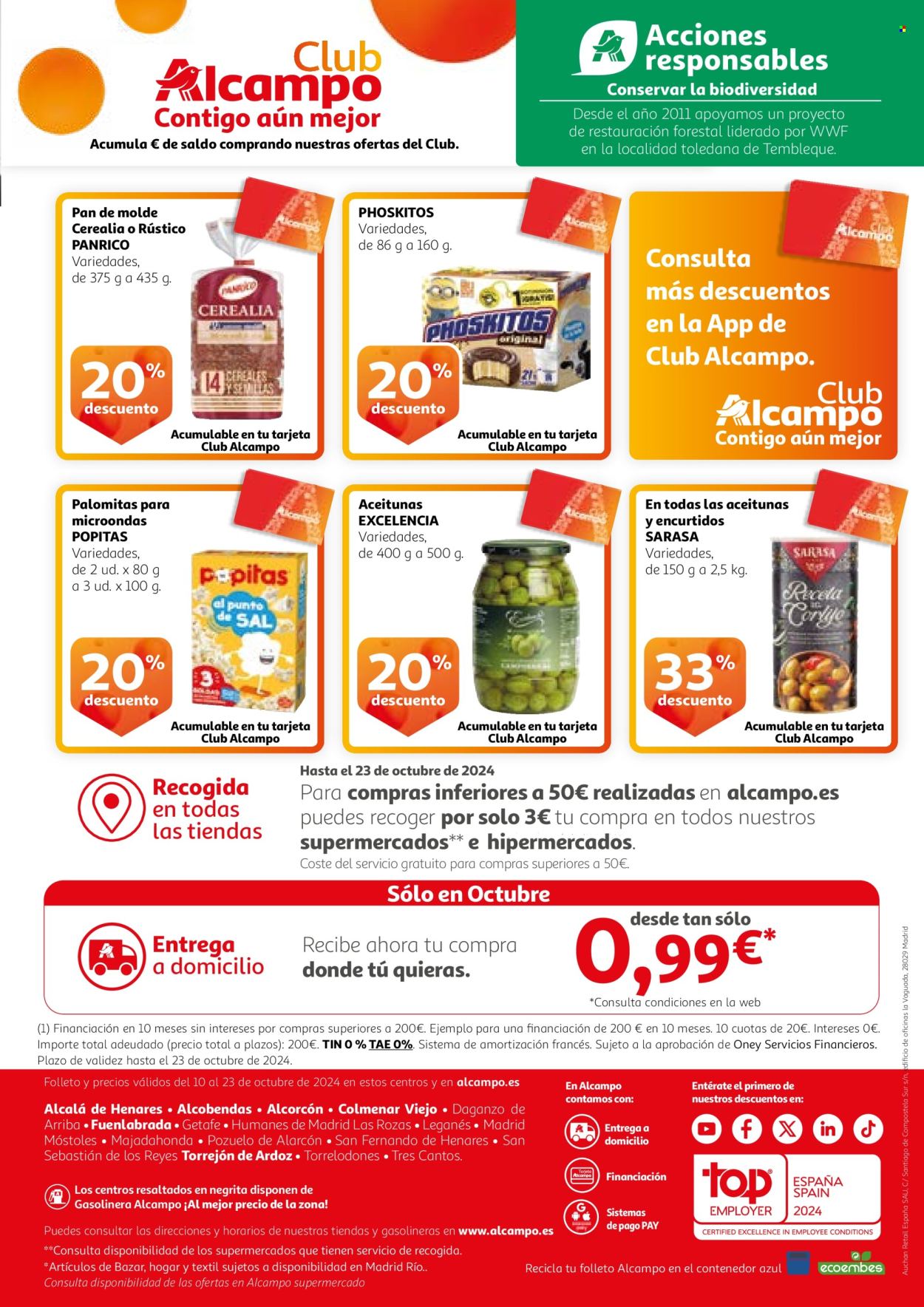 Folleto Alcampo - 10/10/24 - 23/10/24. Página 49