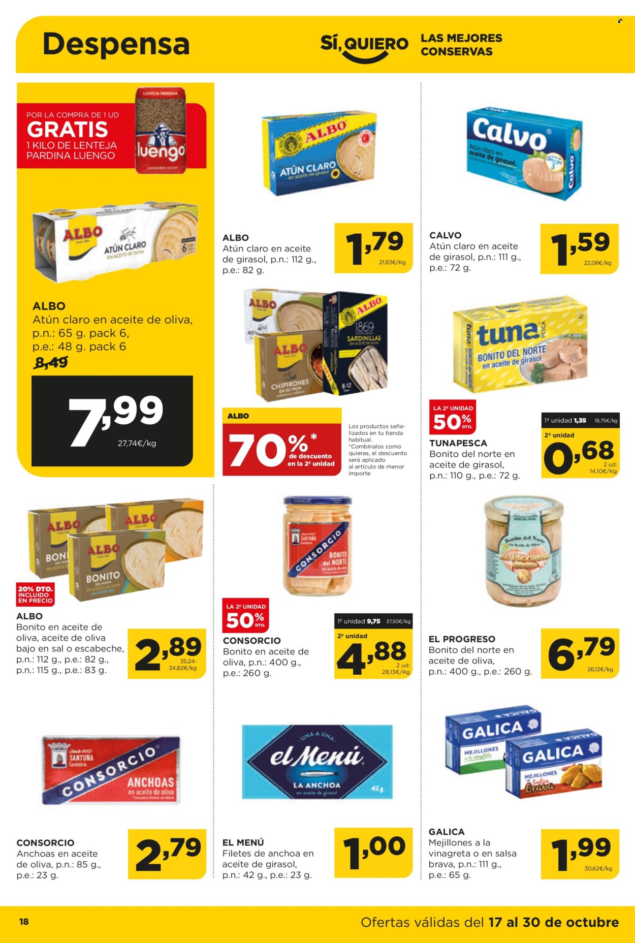 Folleto Alimerka - 17/10/24 - 30/10/24. Página 18
