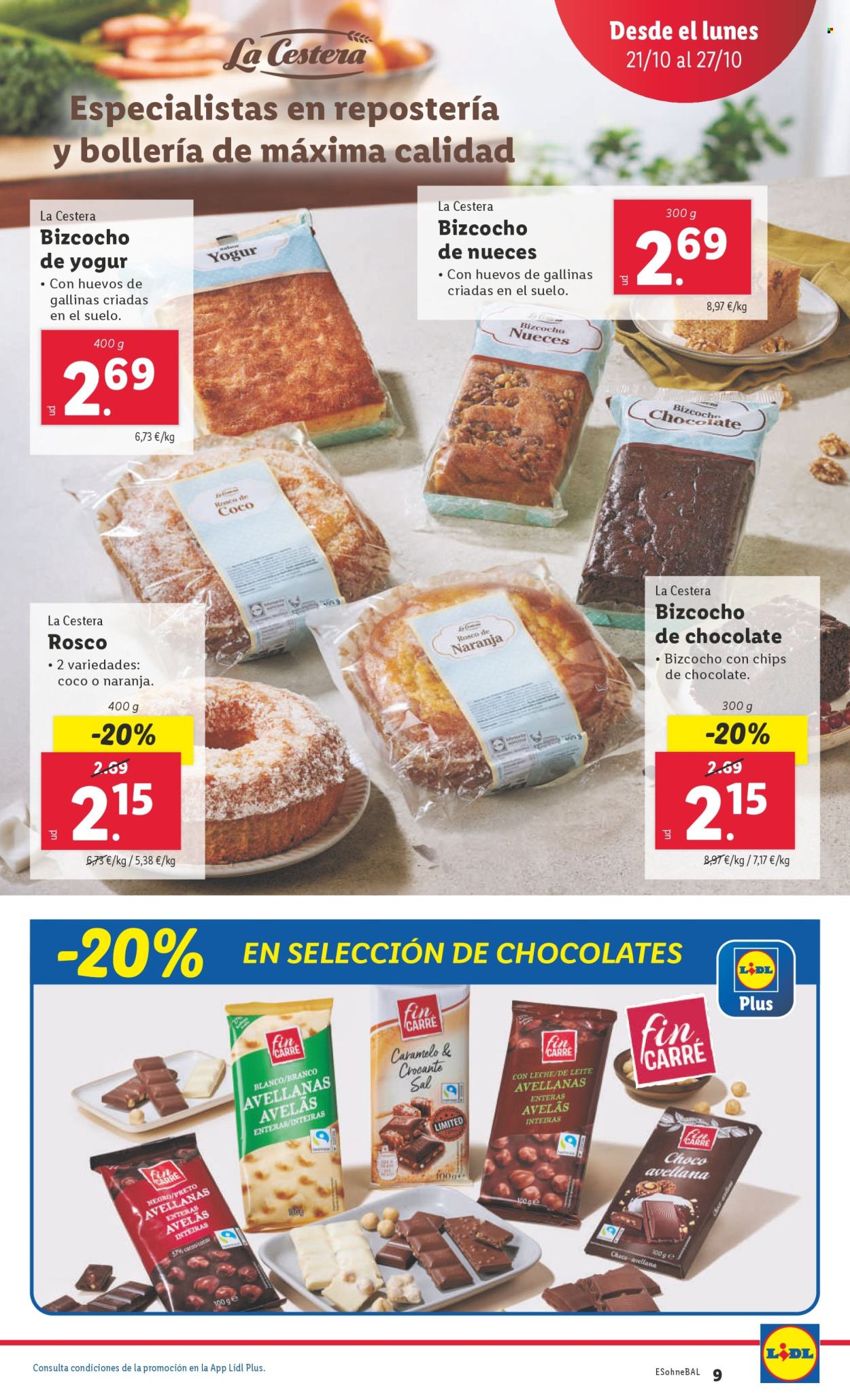 Folleto Lidl - 21/10/24 - 27/10/24. Página 9