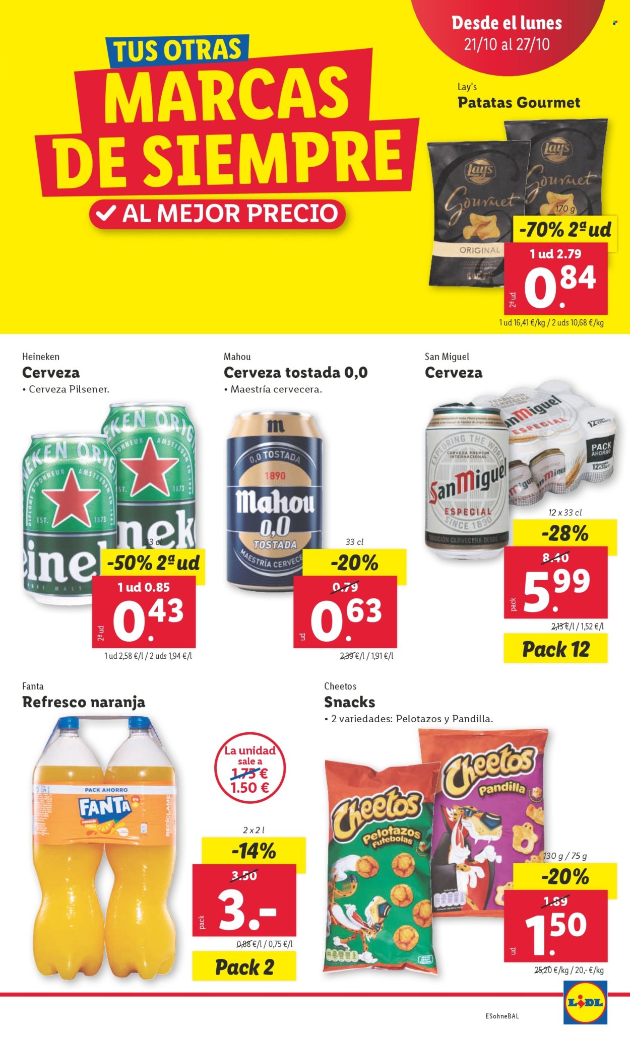 Folleto Lidl - 21/10/24 - 27/10/24. Página 21